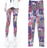 Calça Legging estampa Bolsas e Sapatos