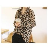 Blusa de chiffon Animal Print